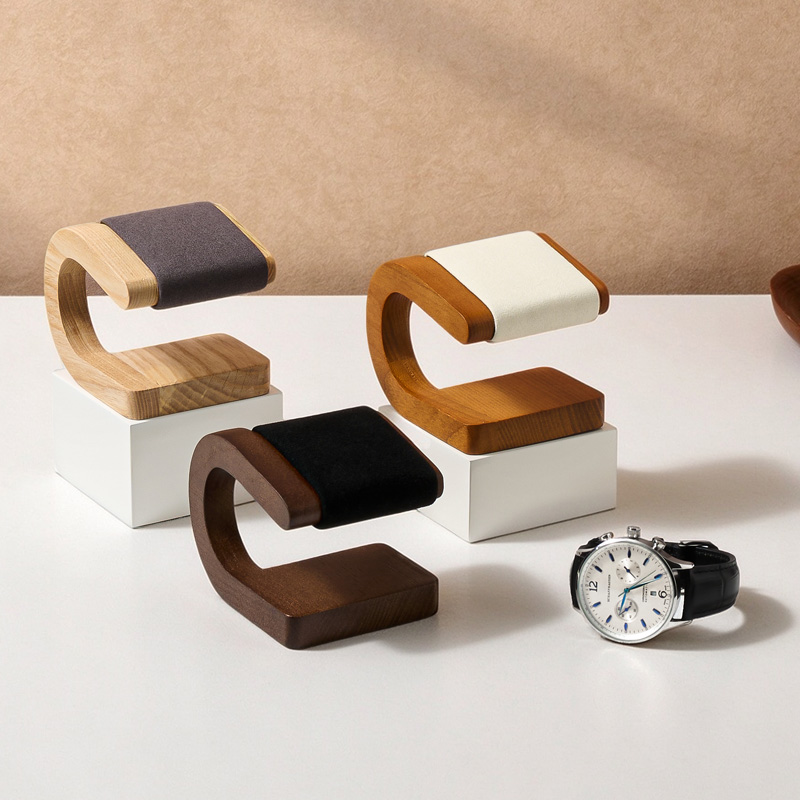 Oirlv Walnut Wooden Watch Stan - Jewelry And Watches Inc 评论和价格